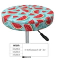 thumbnail image 2 of Uemuo Watermelon Pattern Round Bar Stool Seat Covers Washable Stool Cushion Slipcover Elastic Bar Chair Covers-13 inch, 2 of 7