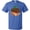 Royal Blue, variant on Inktastic Cheetah Print Pretty Pumpkin with Fall Leaves T-Shirt