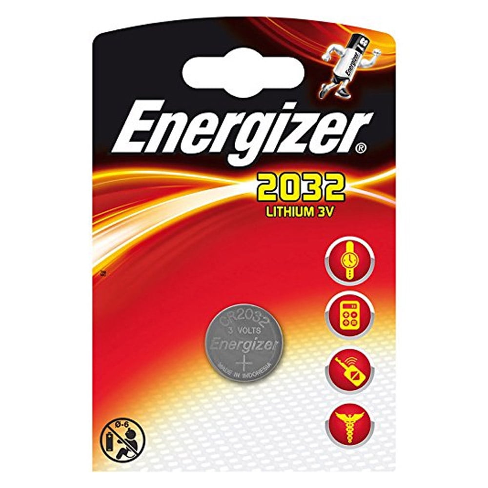 ECR2032BP Pile bouton CR2032 3V lithium Energizer Batteries Expert