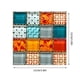 thumbnail image 2 of 3D Azulejos Pegatinas Simulación Decoración DIY Piso Plano Pared Pegatinas, 2 of 3