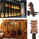 thumbnail image 3 of Soporte de pared con gancho para guitarra Soporte universal para guitarra Soporte de pared con tornillos, utilizado para guitarra acústica, guitarra clásica, guitarra eléctrica, bajo, ukelele Ormromra WL-00173, 3 of 6
