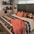 thumbnail image 5 of Paseo Road Yosemite 3 Piece Aztec Tribal Reversible Cotton Quilt Set, Western Bedding, Full Queen, 5 of 10