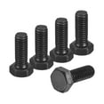 thumbnail image 1 of Paquete de 5 Tornillos de Cabeza Hexagonal Izquierdo M6-1 x 16mm, Acero al Carbono con Óxido Negro, Tornillos de Rosca Totalmente Inversa para Maquinaria, Automóviles y Construcción, 1 of 6