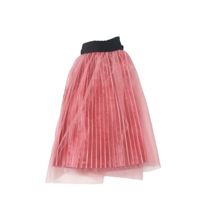 

Usaibhir Girls Tulle Skirts A-line Mesh Skirt Long Tutu Skirts Elastic High Wais Dress for 1-14Y