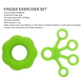 thumbnail image 3 of Ejercitador de dedos Fortalecedor de agarre manual alivia la presión Juego de ejercitador de dedos Silicona multiusos portátil Mejora el dolor Seguro Flexible para entrenamiento ANGGREK Otros, 3 of 8