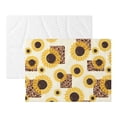 thumbnail image 6 of XMXY Dog Throw Blankets, Soft Cozy Sunflower Leopard Flower Pet Blankets for Couches Machine Washable for Indoor Cats Dogs, Large Size, 6 of 8