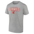 thumbnail image 2 of Men's Heathered Gray Calgary Flames Swagger T-Shirt, 2 of 3