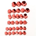 thumbnail image 1 of koolsoo Screw Nut Cover Bolt Motorcycle Engine Decoration 30 Pieces-Red, 1 of 6