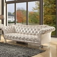 thumbnail image 2 of ACME Dixie Sofa, Metallic Silver, 2 of 6