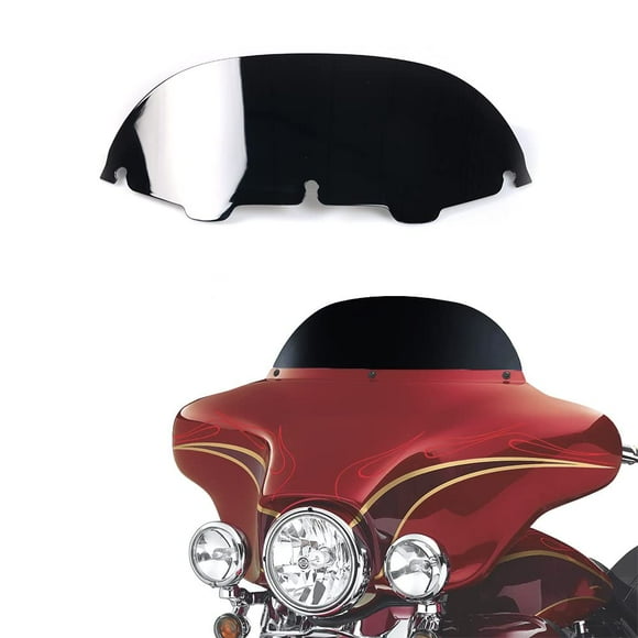 Parabrisas WYNMOTO negro de 7" para Harley Touring
