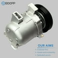 thumbnail image 2 of ECCPP A/C Compressor with Clutch fit for 2000-2001 N-issan Sentra 2.0L CO 10609JC, 2 of 4