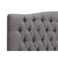 thumbnail image 6 of Elle Decor Celeste Queen Size Headboard Gray Weave, 6 of 7