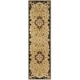 thumbnail image 2 of SAFAVIEH Classic Chedomir Floral Wool Runner Rug, Gold/Cola, 2'3" x 12', 2 of 8
