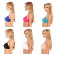thumbnail image 2 of Just Intimates Tuxedo Bras for Women (Pack of 6), 2 of 3
