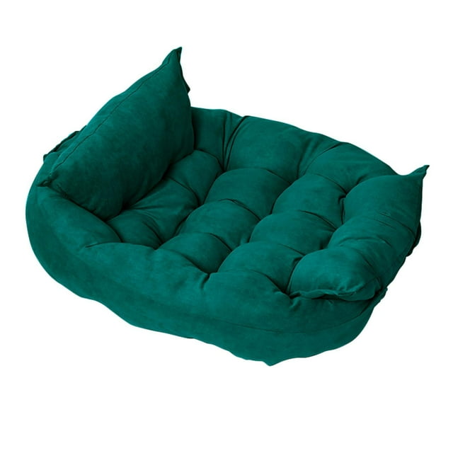 Baohd Coussin de Lit Élégant et Confortable pour Animal de Compagnie Bien-Aimé Vert L 1Set