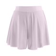 thumbnail image 5 of MEZZALL Women's Dance Shorts Elastic Waist Breathable Comfortable Stretchy Performance Activewear For Ballet Yoga Practice Stylish Solid Color Summer Daily Casual Bottoms, 5 of 5