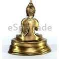 thumbnail image 4 of eSplanade - Meditating Buddha - Tibetan Buddhist Showpiece | Murti Idol Statue Figurine Sculpture | Pooja Items - Home Decor | Brass - 5.5" Inches, 4 of 5