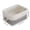 Gray, variant on Foldable Storage Basket Collapsible Fabric Organizer Bin Small Brown for Home Organization Clothes Toys Miscellaneous