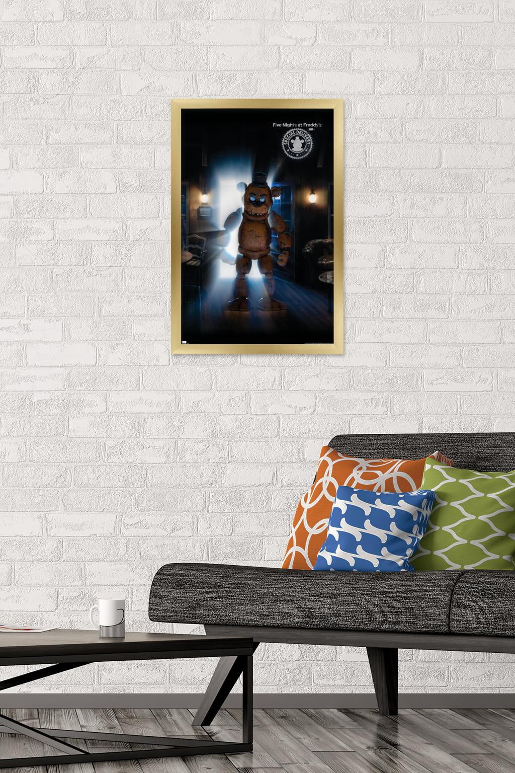 Five Nights at Freddy's: Special Delivery - Triptych 2 Wall Poster, 14.725" x 22.375", Framed
