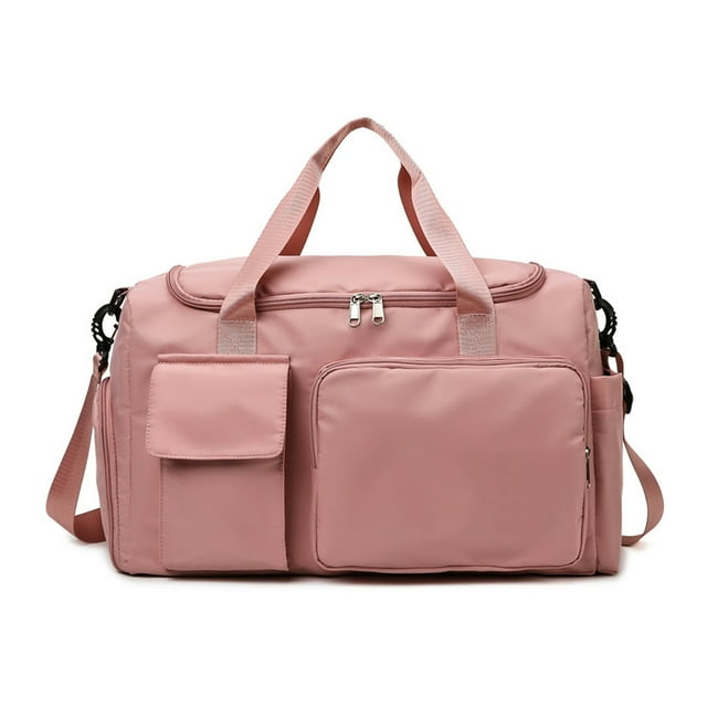 Bolso del gimnasio de los deportes del compartimiento de los zapatos con el bolsillo separado mojado seco para los hombres y las mujeres, bolso de la yoga del bolso