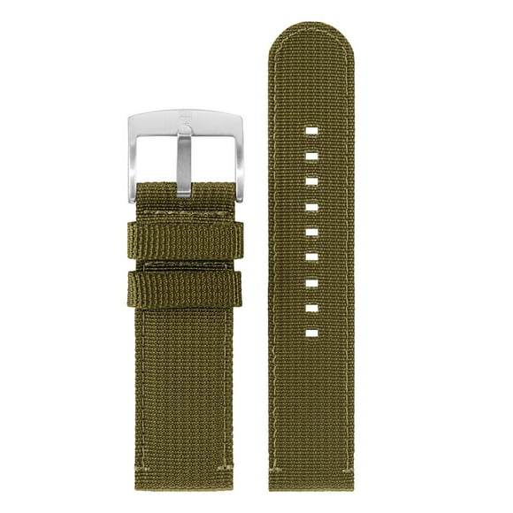 Green Webbing Strap - Compatible with the 1907 series 24mm / Green / Webbing