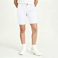 thumbnail image 4 of Bermuda Golf Shorts For Women Quick Dry Active Shorts Knee Length High Waisted Elastic Short Pant Baggy Relaxed Fit Lounge Breathable Sweat-Pant - (Mid-Thigh Length Style), 4 of 8