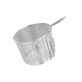 thumbnail image 1 of Colador de fideos Macarena acero inoxidable con mango colador caliente Cuchara coladora de espagueti 16cm, 1 of 8