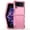 Pink, variant on Galaxy Z Flip 6 5G Case, TECH CIRCLE Rugged Military Grade Heavy Duty Armor Shockproof Anti-Drop Phone Case Holder Kickstand for Samsung Galaxy Z Flip 6 5G 2024,Pink