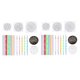 thumbnail image 1 of Mandala Dotting Stencil Tools Kit de Pintura de Ball Stylus Dotting Tools Incluye Plantilla, Bandeja de Pintura (Paquete de 34), 1 of 7