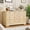 Wood Brown, variant on 6 Drawer Dresser for Bedroom, 47.2'' Mid Century Modern 6 Drawer Dresser with Fluted Detail, Wooden Chest of Drawers,  Decorative Boho Style Large Capacity Storage for Dining Room