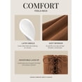 thumbnail image 3 of Botas DREAM PAIRS Laurence Sobre la Rodilla en Gamuza Marrón Talla 6, 3 of 8