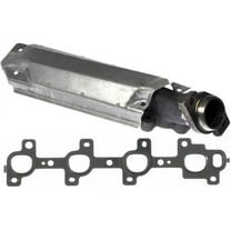 Left Exhaust Manifold - Compatible with 2000 - 2007 Dodge Dakota 4.7L V8 2001 2002 2003 2004 2005 2006