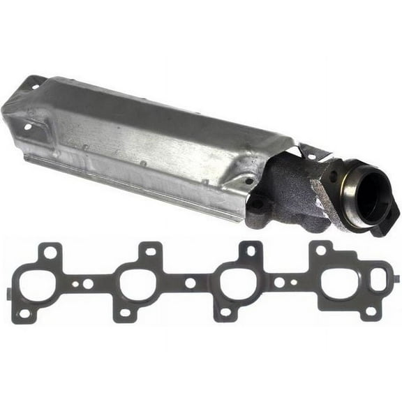 Left Exhaust Manifold - Compatible with 2000 - 2007 Dodge Dakota 4.7L V8 2001 2002 2003 2004 2005 2006