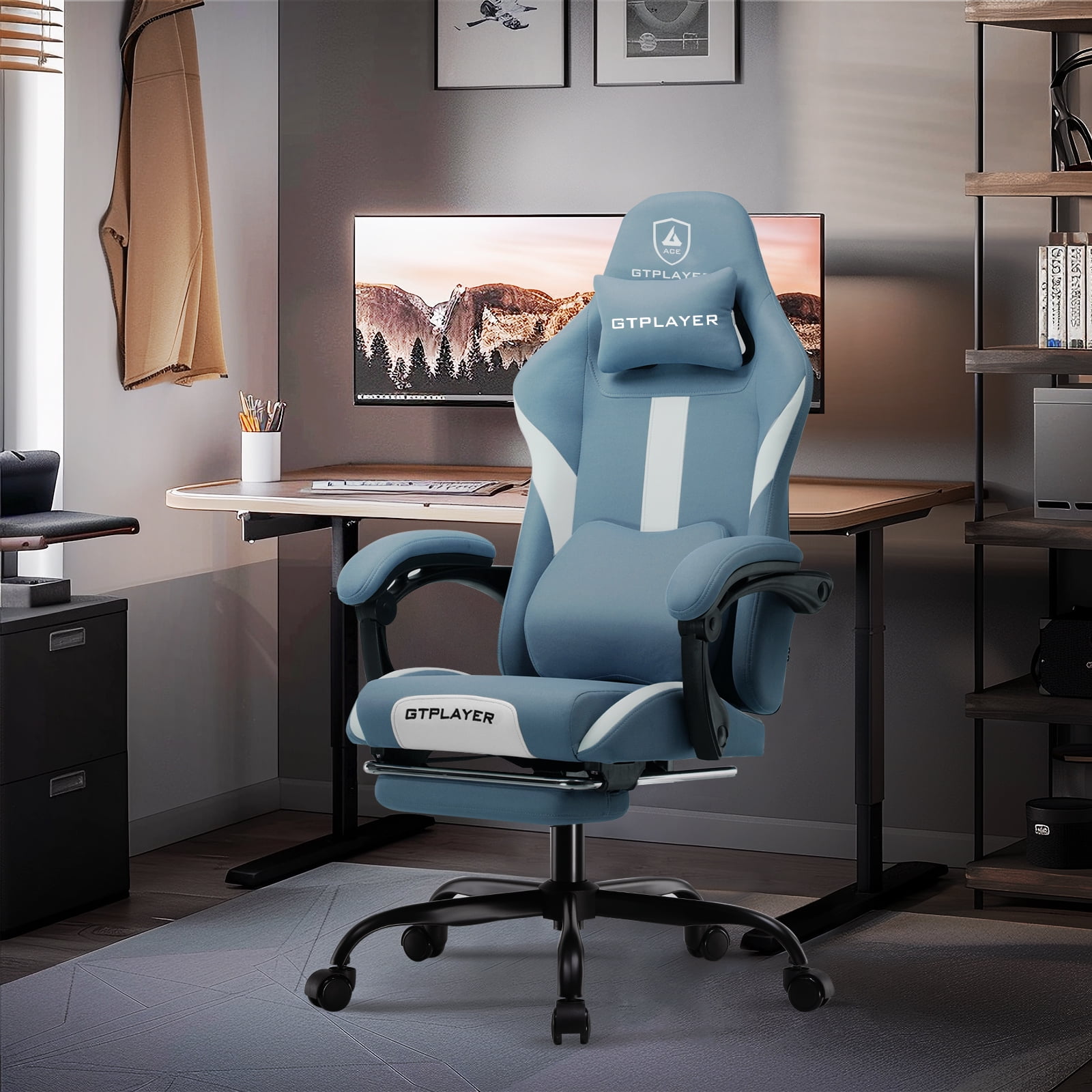 GTPLAYER Ace ProMotion Fabric Gaming Chair - Thumbnail 3