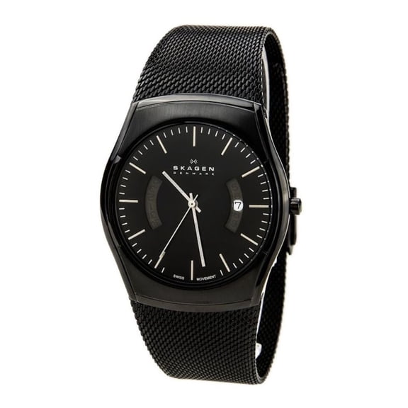 Skagen Black Label Women's Quartz Black Stainless Steel Watch 902XLSBB