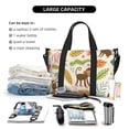 thumbnail image 4 of Travel Duffle Bag Monkeys in the Jungle Travel Tote Bags Carry on Luggage Waterproof Weekender Bags with Top Handle Adjustable Shoulde Strap for Travel Gym, 4 of 5