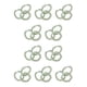 thumbnail image 2 of Minnieouse 3 uds. De cuerdas para el pelo, bandas de goma coloridas, bonitas diademas para mujer, soporte para tocado, accesorio de decoración Verde 10piezas, 2 of 6