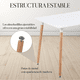 thumbnail image 5 of Mesa Rectangular Comedor Minimalista Estilo Nordico Moderna blanco 6.49 pulg Pido Todo SO-MM1-01, 5 of 6