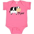 thumbnail image 3 of Inktastic Moo says the cow Boys or Girls Baby Bodysuit, 3 of 5