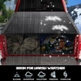 thumbnail image 6 of Hard Tri-Fold Truck Bed Tonneau Cover for Chevrolet Silverado 1500 GMC w/ Lights, 6 of 7