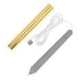 thumbnail image 1 of Bolígrafo Térmico Con Punta Ultrafina, Alimentación USB, 4 Puntas Intercambiables, Accesorio Ideal Para Manualidades En Papel, Fotos, Madera, Plástico, Estampación En Caliente, 1 of 7