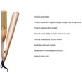 thumbnail image 2 of Hair Straightener, Wet And Dry, Quick Heating, Infrared Ceramic Curling Iron(gold), 2 of 5
