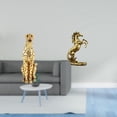 thumbnail image 2 of Majestuosa Escultura De Fusión De Guepardo Y Caballo, Elegante Figura De Animal, Centro De Mesa, Artesanía Hecha A Mano Para Oficina, Decoración Del Hogar, Hoteles, Estanterías, Chimeneas., 2 of 8