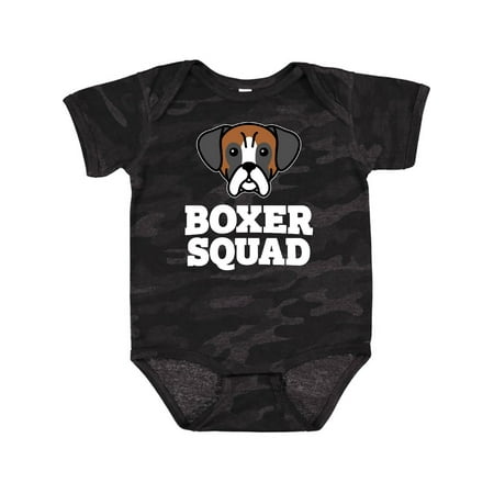

Inktastic Dog Boxer Squad Boys or Girls Baby Bodysuit