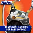 thumbnail image 2 of Load & Carry Heavy Duty Contractor Large Trash Bags, 42 Gallon, 26 Count, 2 of 4