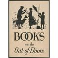 thumbnail image 2 of Ethel C Taylor 14x18 Gold Ornate Wood Frame and Double Matted Museum Art Print Titled - Books on the Out-Of-Doors (1920), 2 of 4