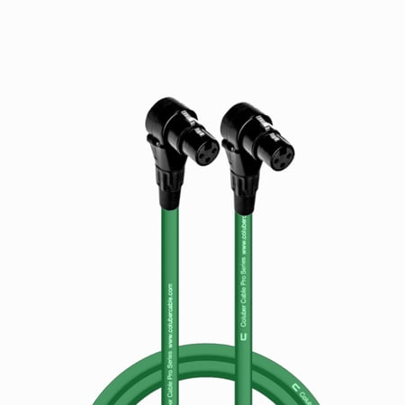 Coluber Cable - Right Angle XLR Female to Right Angle XLR Cable Female