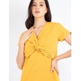 thumbnail image 4 of Blusa manga corta con nudo al frente, 4 of 5