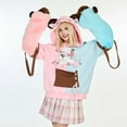 thumbnail image 6 of [Officially Licensed] Micotaku Sheep Paw Hoodie for Women Color Clash Hoodie Daily Wear, 6 of 11
