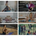 thumbnail image 6 of Costway 6''x 2''Gymnastics Yoga Mat Thick Two Folding Panel Gym Purple, 6 of 11